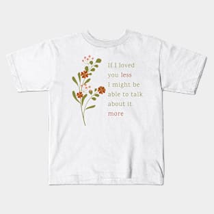 Jane Austen quote Kids T-Shirt